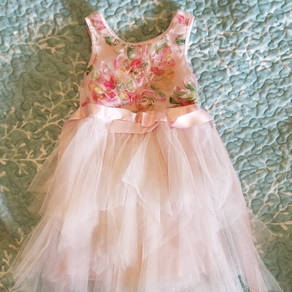 Adorable pink tull dress
